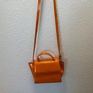 Maryam Nassir Zadeh Orange Leather Mini Bag